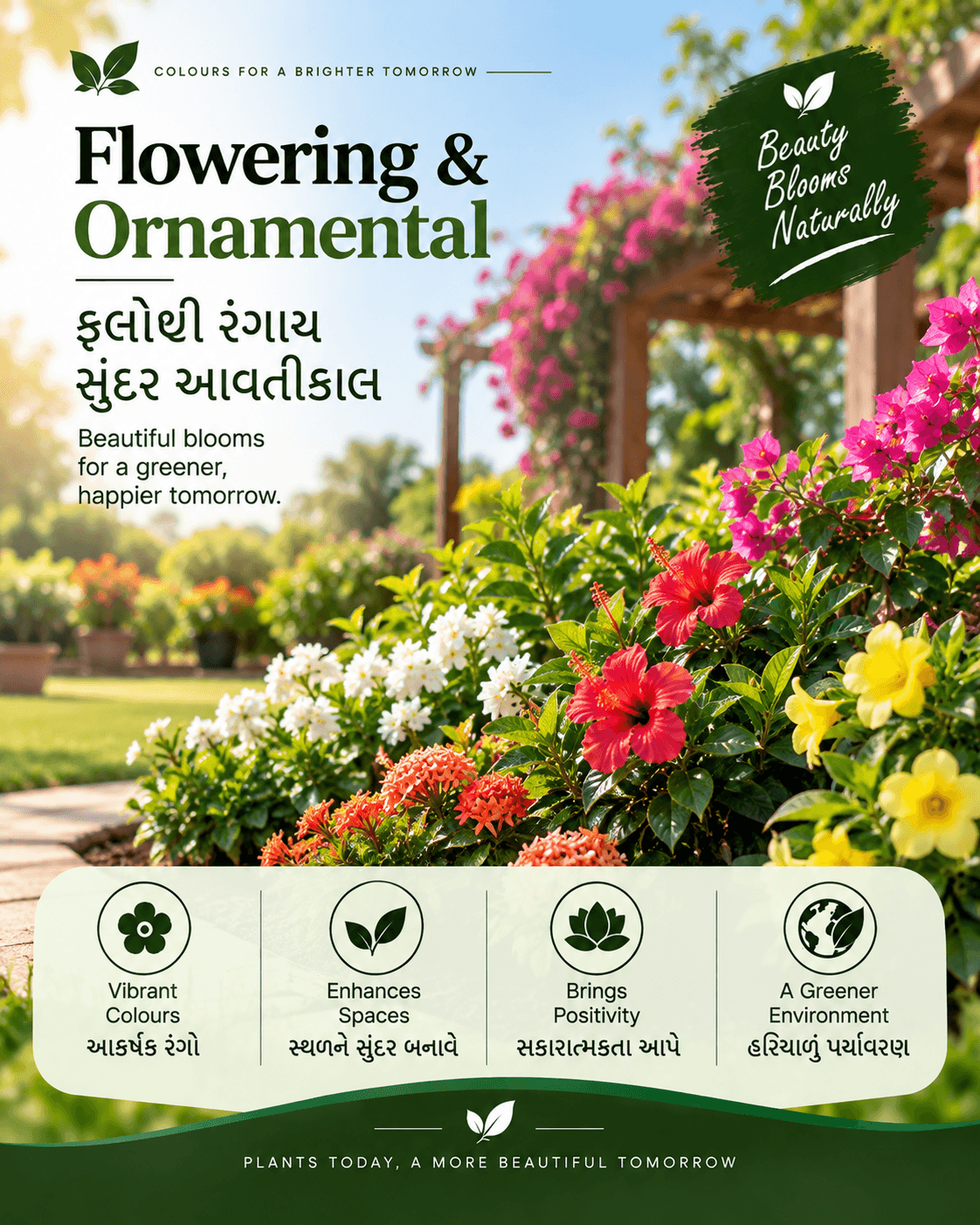 Beautiful Blooms, Greener Spaces